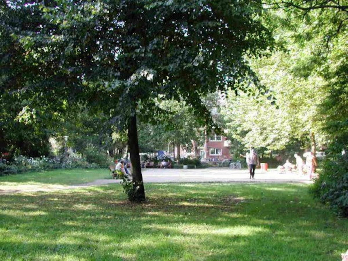 Fewo Parkblick Hh Schanze Hamburg Bagian luar foto